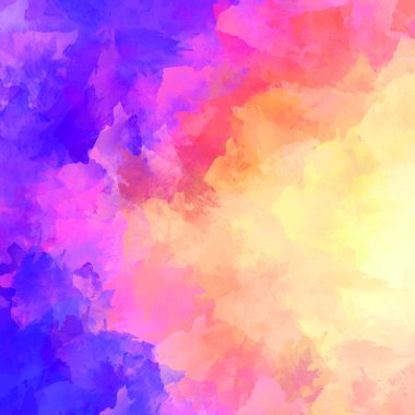 Boya darbeleri. 2D İllüstrasyon. Taranmış Boyalı Soyut Arkaplan. Fırça darbesi ile boyanmış. Modern sanat.