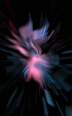 Işık parçacık izleri. Parlayan parçacıkları ve çizgileri olan ışık patlaması yıldızı. Güzel hareketli soyut ışın arkaplanı.