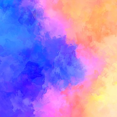 Boya darbeleri. 2D İllüstrasyon. Taranmış Boyalı Soyut Arkaplan. Fırça darbesi ile boyanmış. Modern sanat.