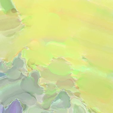 Soyut doku. Yüzeyde etkileyici el yapımı suluboya. Suluboya fırça darbeleri. Modern sanat. Çok renkli arkaplan. Çağdaş duvar sanatı. Renkli bir fon. 2d illüstrasyon.