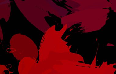 Sanatsal soyut arkaplan. Doku boyalı duvar kağıdı. Boya darbeleriyle yaratıcı bir illüstrasyon. Fırça desenli resim.