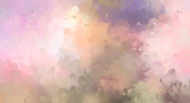 Modern sanat. Taranmış Boyalı Soyut Arkaplan. Fırça darbesi ile boyanmış. Boya darbeleri. 2B Görüntü.