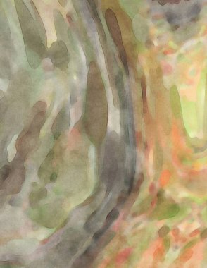 Çılgın suluboya şablonu. Yaratıcı soyutlama. Modern sanat eserleri. 2D çizim. Dijital doku duvar kağıdı. Sanatsal sulu arkaplan malzemesi.