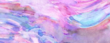 El yapımı sürreal soyut desenli suluboya. Modern sanatsal resim. 2D çizim. Arkaplan boyası karışımı. Yaratıcı duvar sanatı. Çağdaş sanat