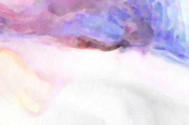 El yapımı sürreal soyut desenli suluboya. Modern sanatsal resim. 2D çizim. Arkaplan boyası karışımı. Yaratıcı duvar sanatı. Çağdaş sanat