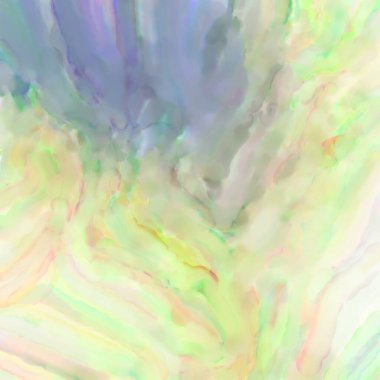 Çağdaş sanat. El işçiliğinin renkli dokusu. Modern resim. Yüzeyde suluboya vuruşlar. Sanatsal arkaplan resmi. Tablo üzerinde soyut resim. Fırça darbeleri.