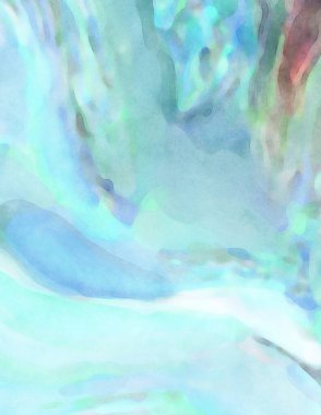 El yapımı sürreal soyut desenli suluboya. Modern sanatsal resim. 2D çizim. Arkaplan boyası karışımı. Yaratıcı duvar sanatı. Çağdaş sanat