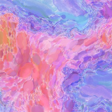 Çağdaş sanat. El işçiliğinin renkli dokusu. Modern resim. Yüzeyde suluboya vuruşlar. Sanatsal arkaplan resmi. Tablo üzerinde soyut resim. Fırça darbeleri. 