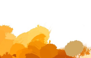 Taranmış Boyalı Soyut Arkaplan. Vahşi kaotik fırça darbeleri. Boya darbeleri. 2D İllüstrasyon. Fırça darbeli resim. 