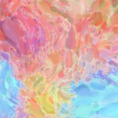 Çağdaş sanat. El işçiliğinin renkli dokusu. Modern resim. Yüzeyde suluboya vuruşlar. Sanatsal arkaplan resmi. Tablo üzerinde soyut resim. Fırça darbeleri. 