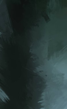 Renkli fırça darbelerinin 2D çizimi. Dekoratif desenli resim. canlı boya desenli arkaplan.