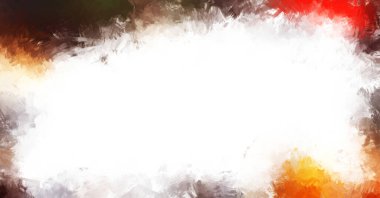 Modern sanat. Taranmış Boyalı Soyut Arkaplan. Fırça darbesi ile boyanmış. Boya darbeleri. 2B Görüntü