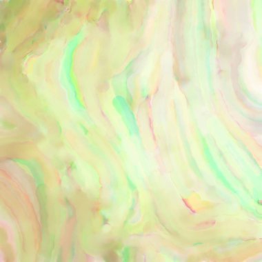 Çağdaş sanat. El işçiliğinin renkli dokusu. Modern resim. Yüzeyde suluboya vuruşlar. Sanatsal arkaplan resmi. Tablo üzerinde soyut resim. Fırça darbeleri.