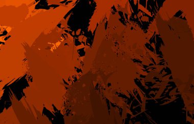 Sanatsal soyut arkaplan. Doku boyalı duvar kağıdı. Boya darbeleriyle yaratıcı bir illüstrasyon. Fırça desenli resim.