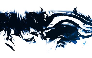 resmedilmiş sanat eseri. fırçalanmış canlı duvar kağıdı. Eşsiz ve yaratıcı illüstrasyon. Renkli fırça darbelerinin soyut arkaplanı. 