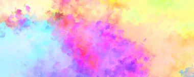 Sanatsal canlılık ve renkli duvar kağıdı. Taranmış Soyut Arkaplan. Fırça darbeli resim. 