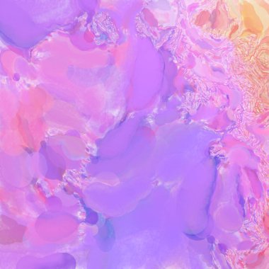 El yapımı sürreal soyut desenli suluboya. Modern sanatsal resim. 2D çizim. Arkaplan boyası karışımı. Yaratıcı duvar sanatı. Çağdaş sanat.