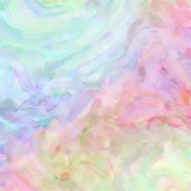 Soyut doku. Yüzeyde etkileyici el yapımı suluboya. Suluboya fırça darbeleri. Modern sanat. Çok renkli arkaplan. Çağdaş duvar sanatı. Renkli bir fon. 2d illüstrasyon.