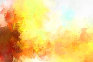 Renkli fırça darbelerinin soyut arkaplanı. fırçalanmış canlı duvar kağıdı. resmedilmiş sanat eseri. Eşsiz ve yaratıcı illüstrasyon.