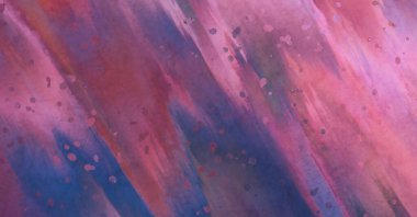 Yaratıcı soyut resim. Artistik fırça darbeleriyle donatılmış. Renkli ve canlı bir illüstrasyon. boyalı sanat.