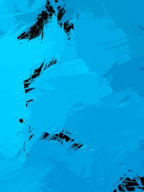 Duvar sanatı Eşsiz ve yaratıcı illüstrasyon. Fırça darbesi ile boyanmış. Renkli fırça darbelerinin soyut arkaplanı. Fırçalanmış canlı duvar kâğıdı. Boyalı sanatsal yaratım.