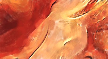 Modern sanat. Renkli çağdaş sanat eserleri. Renkli boya darbeleri. Soyut arkaplanda fırça darbeleri. fırça boyası.