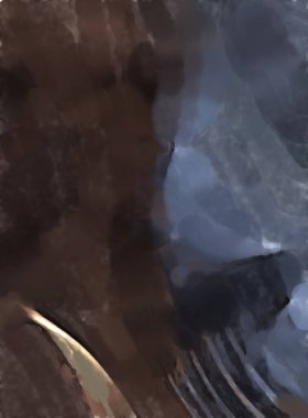 Modern sanat. Renkli çağdaş sanat eserleri. Renkli boya darbeleri. Soyut arkaplanda fırça darbeleri. fırça boyası.