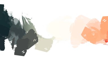 resmedilmiş sanat eseri. fırçalanmış canlı duvar kağıdı. Eşsiz ve yaratıcı illüstrasyon. Renkli fırça darbelerinin soyut arkaplanı. 