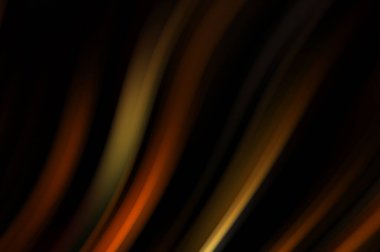 Siyah arka planda renkli düz çizgiler. Sıvı ve sıvı renkli dalgalar karanlıkta akıyor. Duvar kağıdı, afiş, arkaplan, kart, kitap, kapak, poster, afiş, broşür