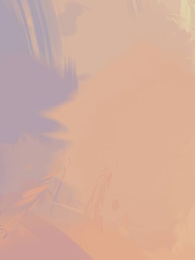 Kaotik resim. Taranmış Boyalı Soyut Arkaplan. Fırça darbesi ile boyanmış. Sanatsal canlılık ve renkli duvar kağıdı.