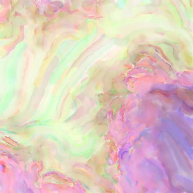 Soyut doku. Yüzeyde etkileyici el yapımı suluboya. Suluboya fırça darbeleri. Modern sanat. Çok renkli arkaplan. Çağdaş duvar sanatı. Renkli bir fon. 2d illüstrasyon.