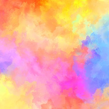 Boya darbeleri. 2D İllüstrasyon. Taranmış Boyalı Soyut Arkaplan. Fırça darbesi ile boyanmış. Modern sanat.