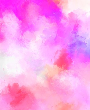 Taranmış Boyalı Soyut Arkaplan. Fırça darbesi ile boyanmış. Sanatsal canlılık ve renkli duvar kağıdı.