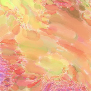 Çağdaş sanat. El işçiliğinin renkli dokusu. Modern resim. Yüzeyde suluboya vuruşlar. Sanatsal arkaplan resmi. Tablo üzerinde soyut resim. Fırça darbeleri. 