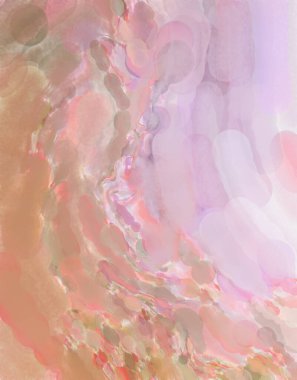 Taranmış Boyalı Soyut Arkaplan. Fırça darbesi ile boyanmış. Boya darbeleri. 2B Görüntü.