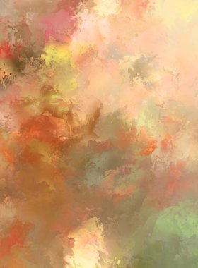 Sanatsal soyut arkaplan. Doku boyalı duvar kağıdı. Boya darbeleriyle yaratıcı bir illüstrasyon. Fırça desenli resim.