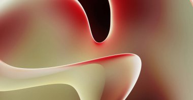 Soyut arkaplan. Değişken renk değişim dalgaları, dinamik hareketlerle. Işık dalgalarının neon renkli soyut tasarımı. Duvar kağıdı, afiş, arkaplan, kart, kitap illüstrasyonu, web sitesi.