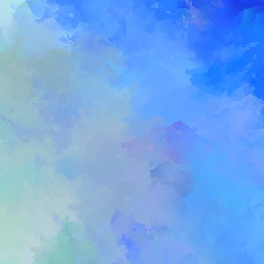 Canlı fırça darbeleriyle boyanmış. Renkli desenli resim. Fırçalanmış duvar kağıdını boya.