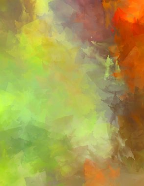 Renkli fırça darbelerinin soyut arkaplanı. fırçalanmış canlı duvar kağıdı. resmedilmiş sanat eseri. Eşsiz ve yaratıcı illüstrasyon.