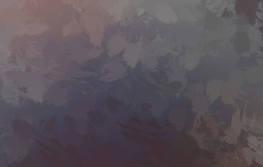 Vahşi fırça darbeleri. Taranmış Boyalı Soyut Arkaplan. Fırça darbesi ile boyanmış. Boya darbeleri. 2B Görüntü.