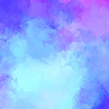 Canlı fırça darbeleriyle boyanmış. Renkli desenli resim. Fırçalanmış duvar kağıdını boya.