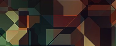 Üçgen arka planda üst üste dizayn ediliyor. Soyut geometrik duvar kağıdı. Geometrik renkli üçgen şekiller.