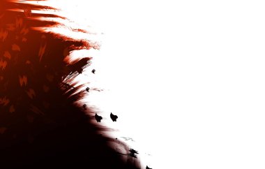 Duvar sanatı Eşsiz ve yaratıcı illüstrasyon. Fırça darbesi ile boyanmış. Renkli fırça darbelerinin soyut arkaplanı. Fırçalanmış canlı duvar kâğıdı. Boyalı sanatsal yaratım.