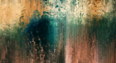 Modern sanat. Renkli çağdaş sanat eserleri. Renkli boya darbeleri. Soyut arkaplanda fırça darbeleri. Fırça boyası. Eşsiz duvar sanatı.