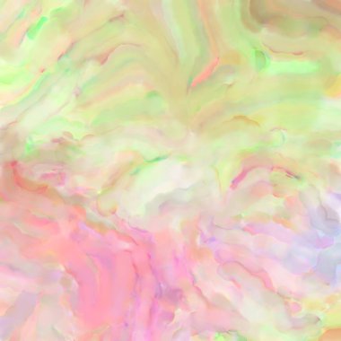 Soyut doku. Yüzeyde etkileyici el yapımı suluboya. Suluboya fırça darbeleri. Modern sanat. Çok renkli arkaplan. Çağdaş duvar sanatı. Renkli bir fon. 2d illüstrasyon.