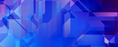 Soyut geometrik duvar kağıdı. Geometrik renkli şekiller. Çokgen arka plan. Bir teknolojinin dijital illüstrasyonuName.