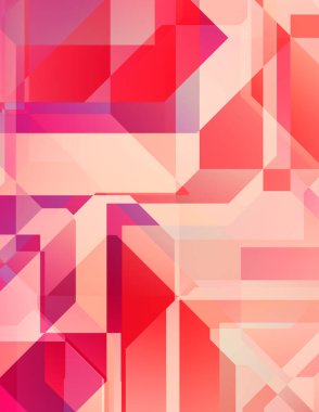 Renkli ve canlı geometrik şekiller katmanları var. Bir teknoloji planının dijital illüstrasyonu. Gelecekçi tasarım şablonu.