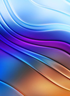 Soyut desen parlak renk arkaplanı. Canlı, dalgalı, dalgalı doku duvarı. Yaratıcı ve güzel duvar kâğıdı.