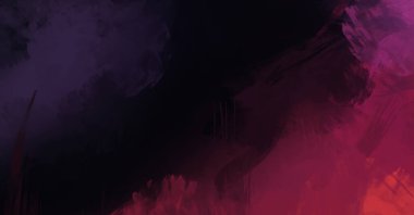 Renkli fırça darbelerinin soyut arkaplanı. fırçalanmış canlı duvar kağıdı. resmedilmiş sanat eseri. Eşsiz ve yaratıcı illüstrasyon.