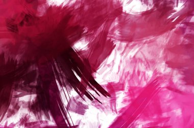 Sanatsal soyut arkaplan. Doku boyalı duvar kağıdı. Boya darbeleriyle yaratıcı bir illüstrasyon. Fırça desenli resim.